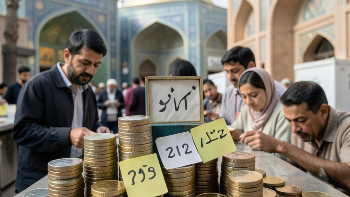 نمایی از تأثیر تورم بالا و گرانی بر معیشت مردم در ایران