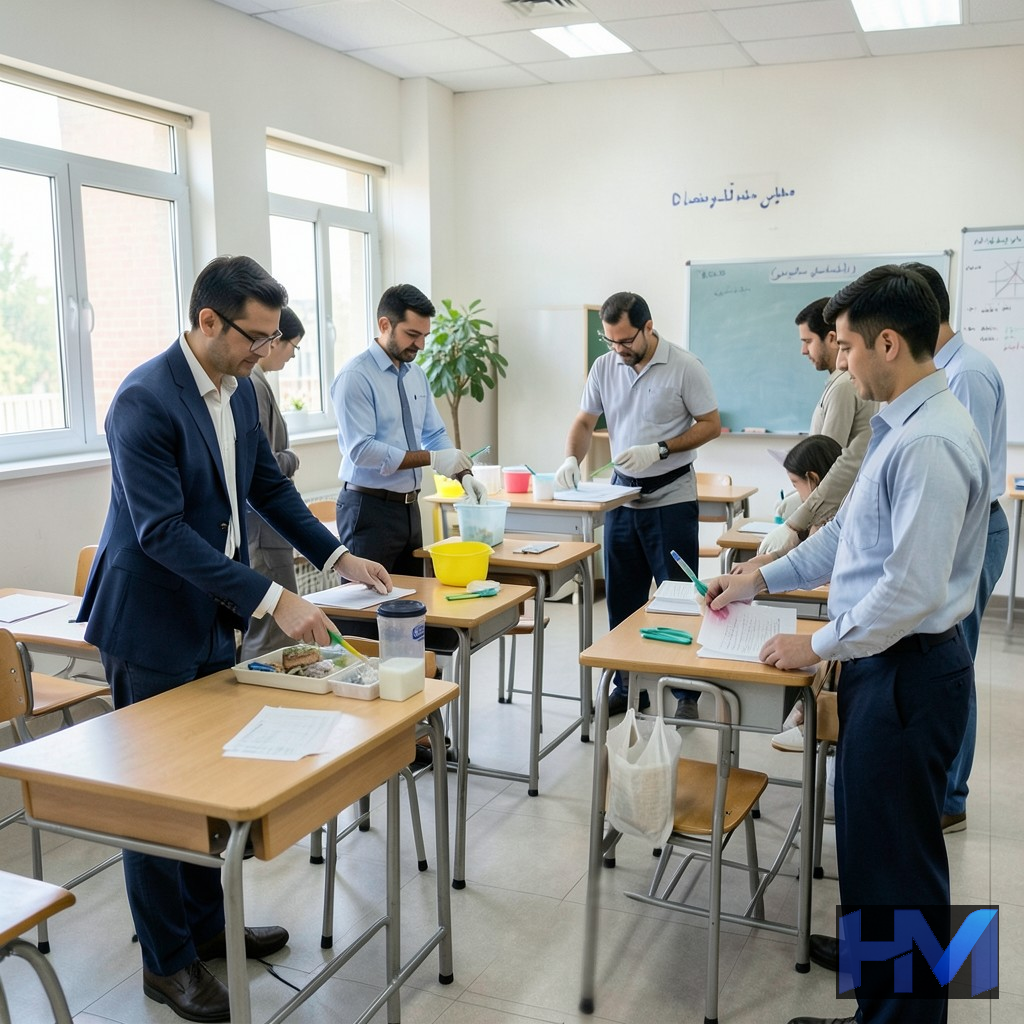 آماده‌سازی مدارس در قالب پروژه مهر