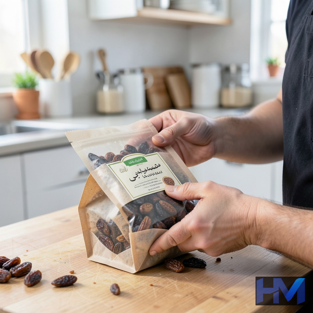 بسته‌بندی میوه‌های خشک خانگی با کیفیت بالا
