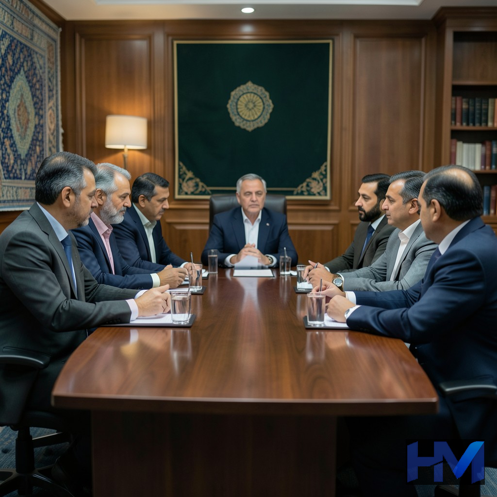 هیئت داوران در حال بررسی و داوری فیلمها در جشنواره فجر