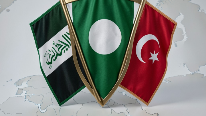 نمادی از همگرایی و اتحاد دفاعی عربستان، پاکستان و ترکیه