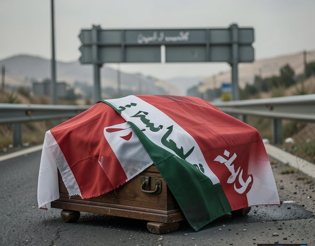 مراسم بازگشت پیکر شهدای پاسدار از عراق در مرز مهران