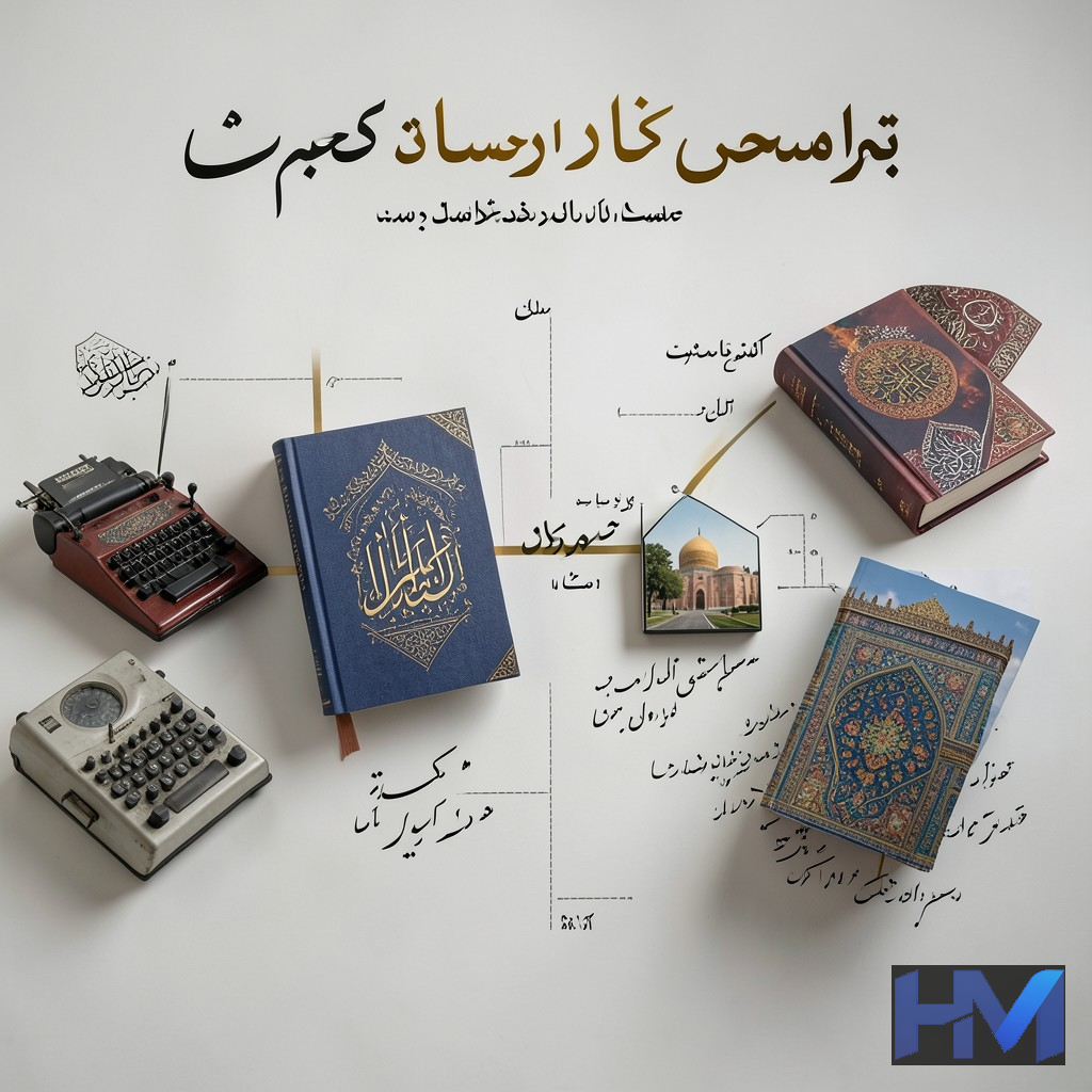تصویری مفهومی از سیر تحول ادبیات ایران از سنت به مدرنیته