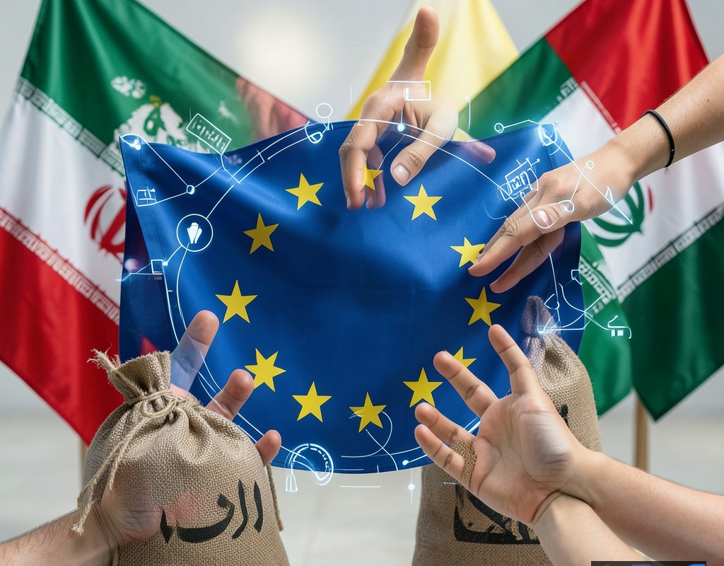 تصویری مفهومی از کمکهای بشردوستانه اتحادیه اروپا به ایران، افغانستان و پاکستان