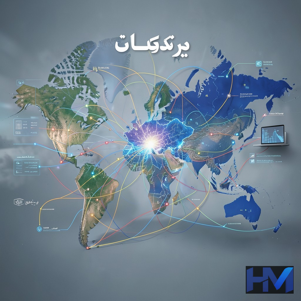 شبکه پیچیده تجارت و جریان داده بین چین و اروپا