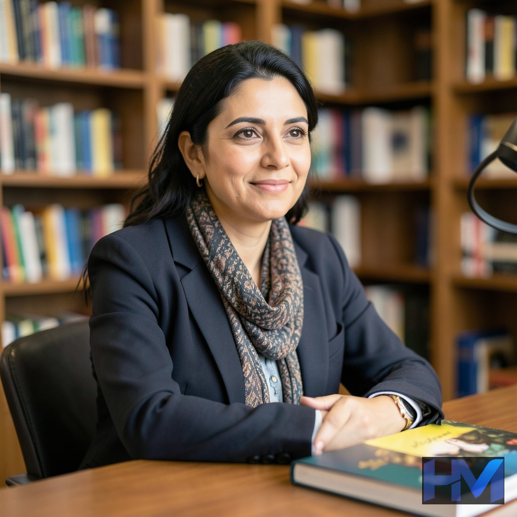پرتره شرمین نادری، نویسنده و تصویرگر ایرانی