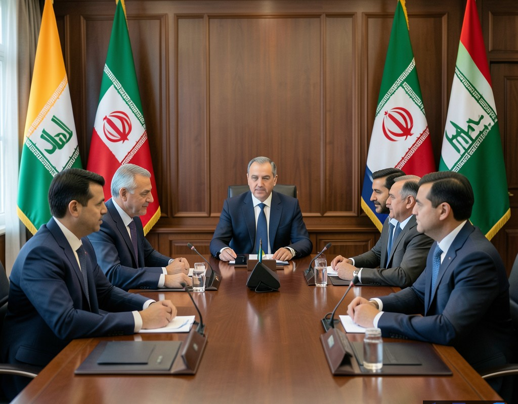 نشست دیپلماتیک مقامات ایران، قزاقستان و ترکمنستان