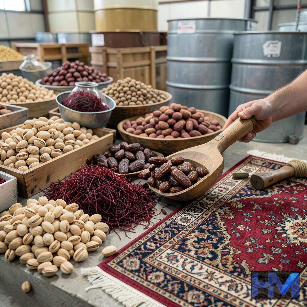 محصولات اصلی صادرات غیرنفتی ایران