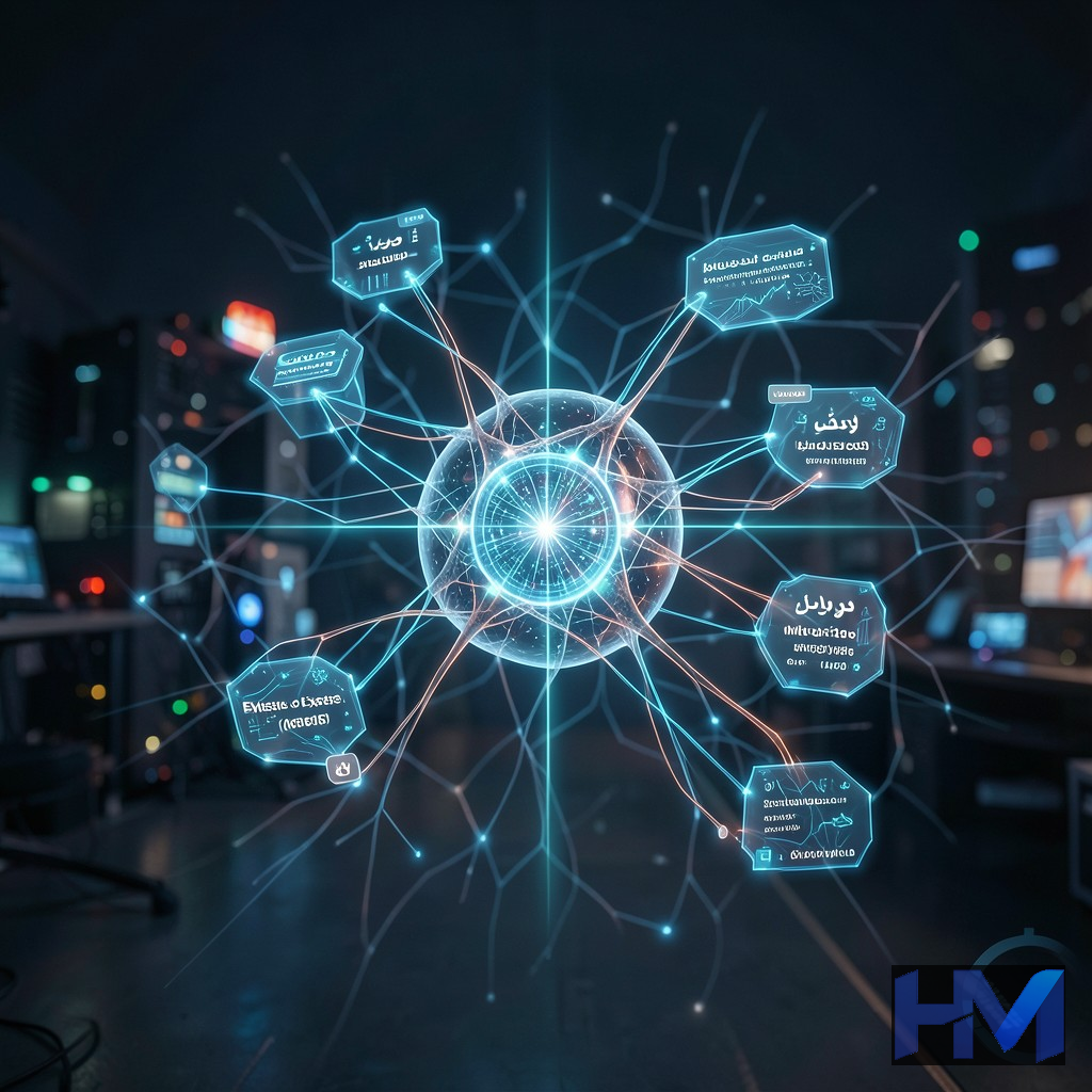 معماری پیشرفته Mixture-of-Experts (MoE) مدل DeepSeek V4 Pro