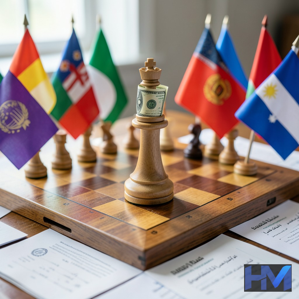 تأثیر پیچیده عوامل سیاسی و اقتصادی بر نوسانات بازار ارز.