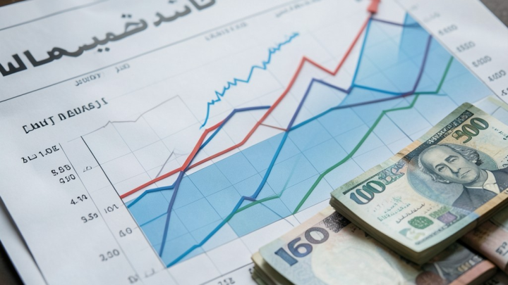 نمودار افزایشی تورم و آمارهای اقتصادی ایران
