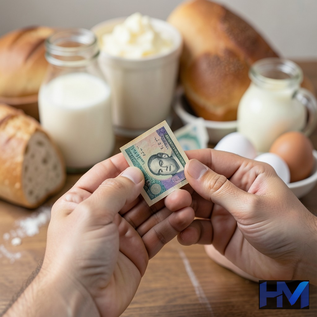 دستی که اسکناس‌های کم را در برابر قیمت‌های بالای مواد غذایی در ایران نگه داشته است