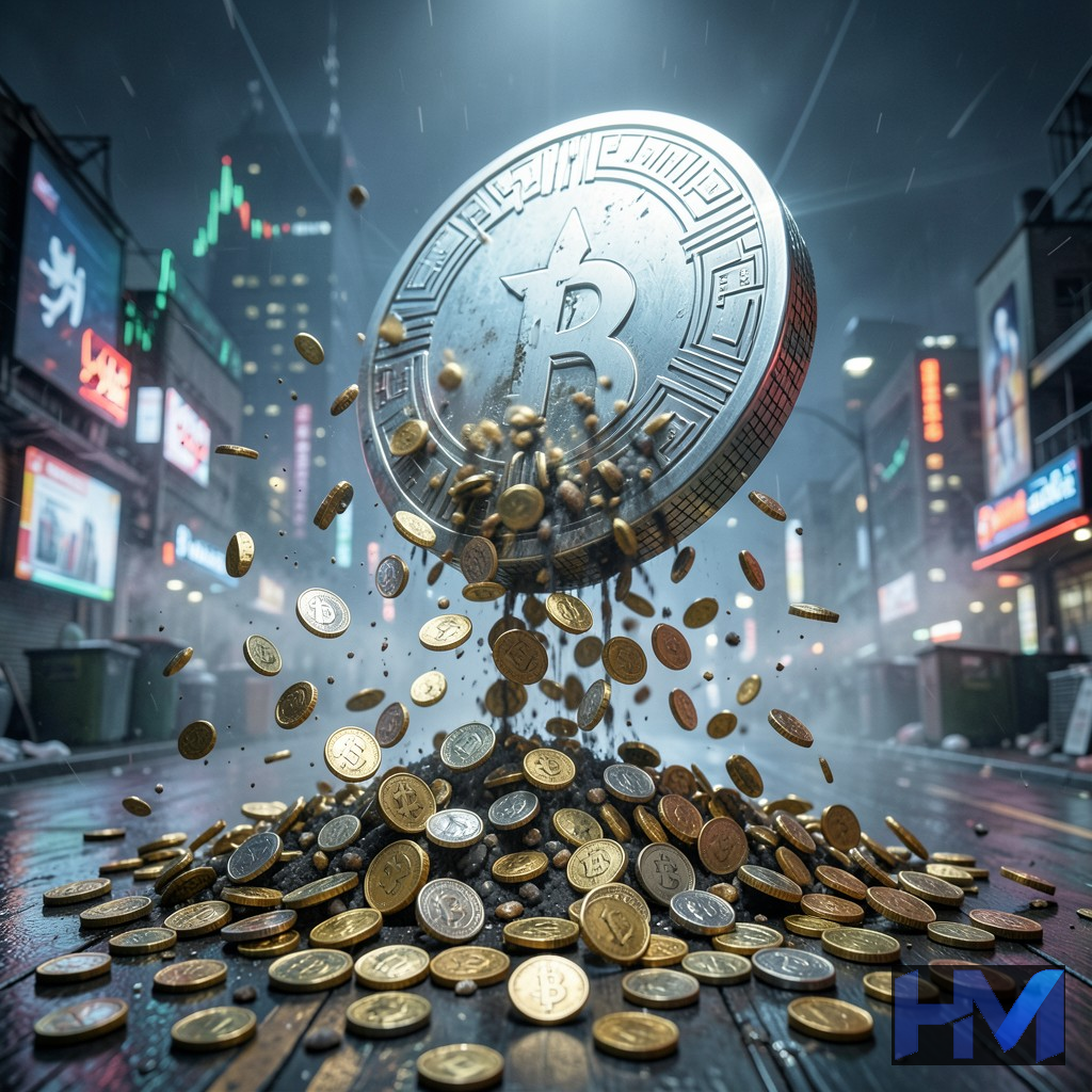 سقوط قیمت آلت‌کوین‌ها در بازار رمزارز