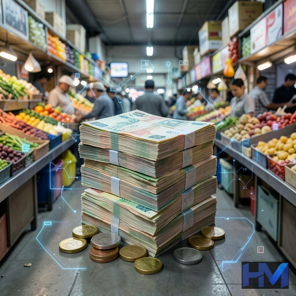 نمادی از تورم بالا و کاهش ارزش پول