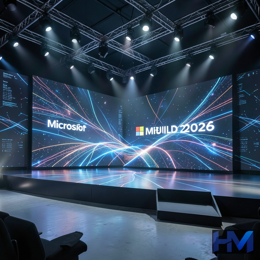 صحنه رونمایی در کنفرانس Microsoft Build 2026