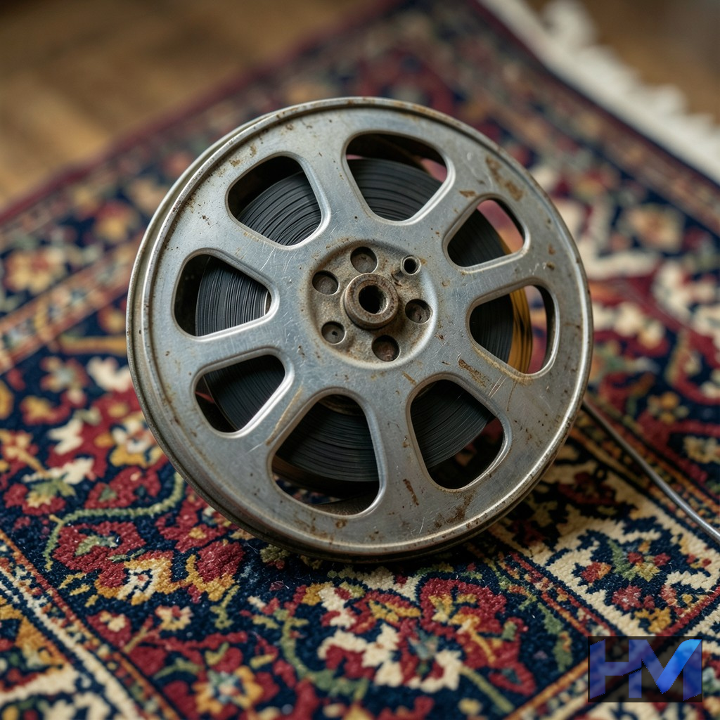 حلقه فیلم قدیمی در بستر فرهنگ ایرانی