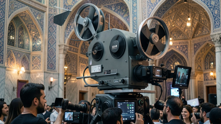 تصویری مفهومی از سینمای ایران و جشنواره فیلم فجر ۱۴۰۵ در میان چالش‌ها