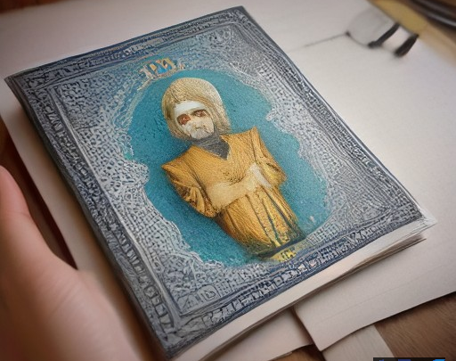 نمادی از کاهش ارزش ریال ایران در برابر دلار آمریکا