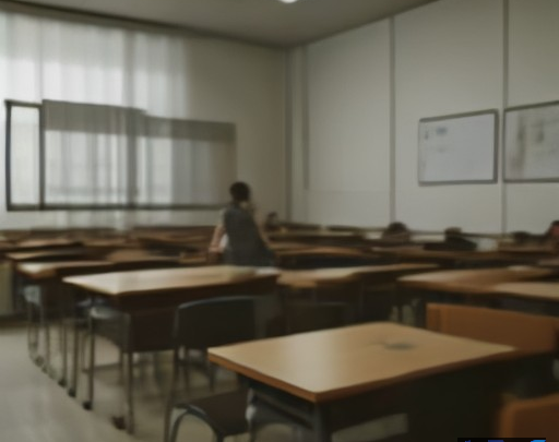 دانش‌آموز در حال مطالعه با کتاب و صفحه نمایش در پس‌زمینه