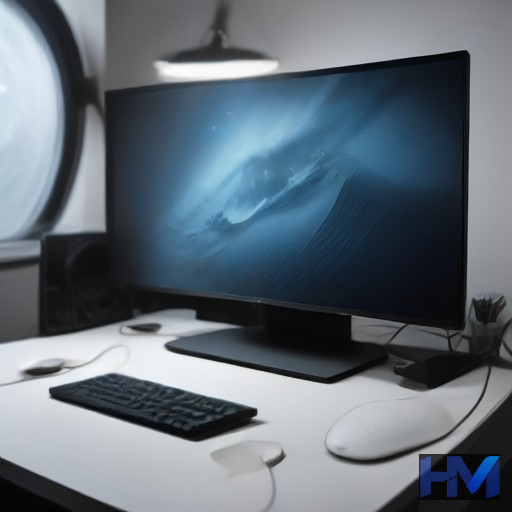 تصویری مفهومی از مک مینی M6 و مک استودیو M5 Ultra اپل در یک محیط استودیویی مدرن با جلوه‌های بصری هوش مصنوعی