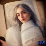 تصویری مفهومی از جایزه نوبل ادبیات با کتابی گشوده و نمادهای کلاسیک و مدرن