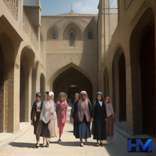 دانش‌آموزان ایرانی با امید به آینده به سوی مدرسه می‌روند.