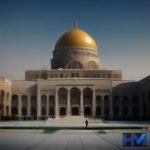تصویری مفهومی از ساختمان مجلس ایران و نمادهای آموزشی، نشان‌دهنده اصلاحات در نظام تعلیم و تربیت
