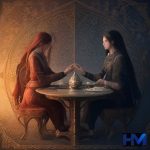 تصویری مفهومی از دو مسیر در هم تنیده دیپلماسی و مقاومت که به سمت منافع ملی ایران هدایت می‌شوند.