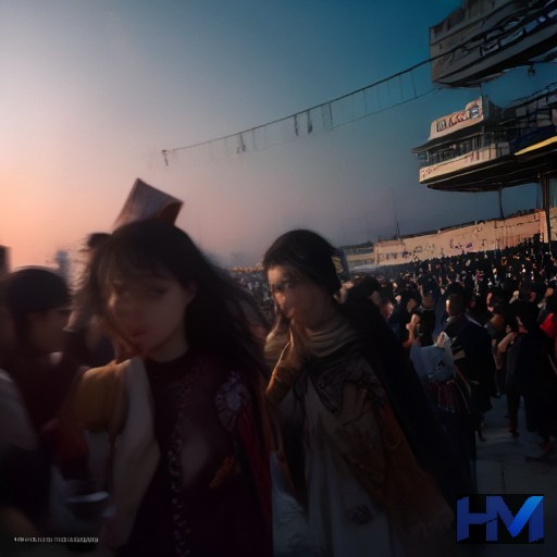تصویری مفهومی از شور و هیجان در یک جشنواره فیلم کوتاه دانشجویی در ایران با حضور فیلمسازان جوان