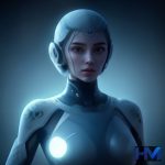 ایجنت‌های هوش مصنوعی Dots OpenAI در حال فعالیت در یک شبکه دیجیتال پیچیده، با نمادی از رقابت دامنه dot.com در پس‌زمینه