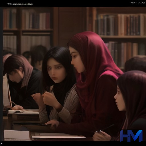دانش‌آموزان دبیرستانی در حال تحقیق و همکاری بر روی پروژه‌های راه‌حل‌های اقلیمی