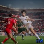 تصویری از شادی بازیکنان تیم ملی فوتبال نوجوانان ایران پس از گلزنی مقابل عراق در یک دیدار دوستانه